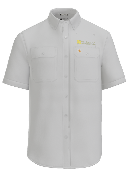 US Canola Men's Carhartt Force Solid Short Sleeve Shirt