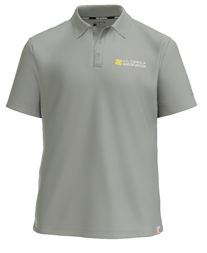 US Canola Men's Carhartt Force Sun Defender Polo