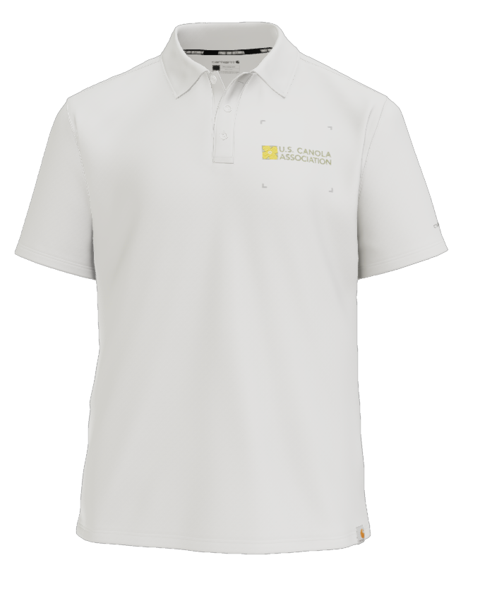 US Canola Men's Carhartt Force Sun Defender Polo