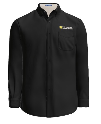 US Canola Men's Long Sleeve Easy Care Shirt