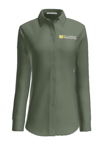 US Canola Women's Long Sleeve Easy Care Shirt