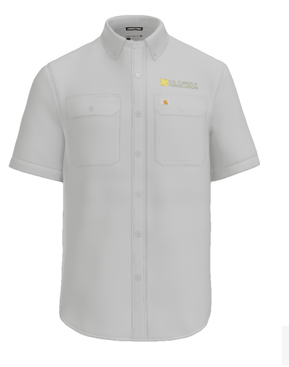 US Canola Men's Carhartt Force Solid Short Sleeve Shirt