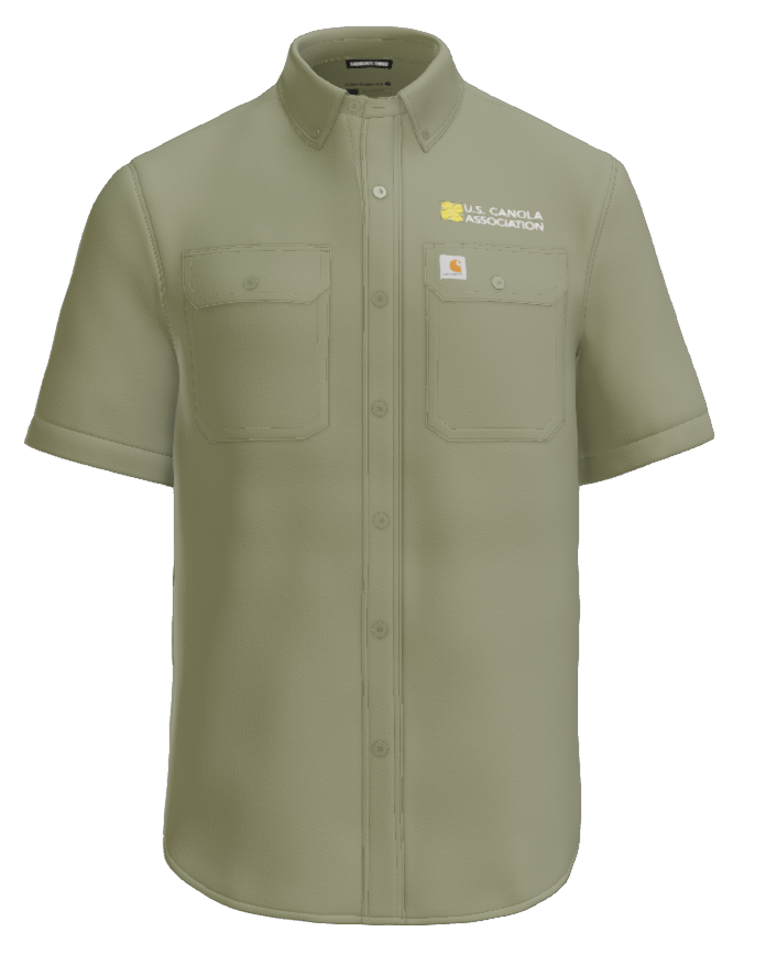 US Canola Men's Carhartt Force Solid Short Sleeve Shirt