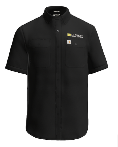 US Canola Men's Carhartt Force Solid Short Sleeve Shirt