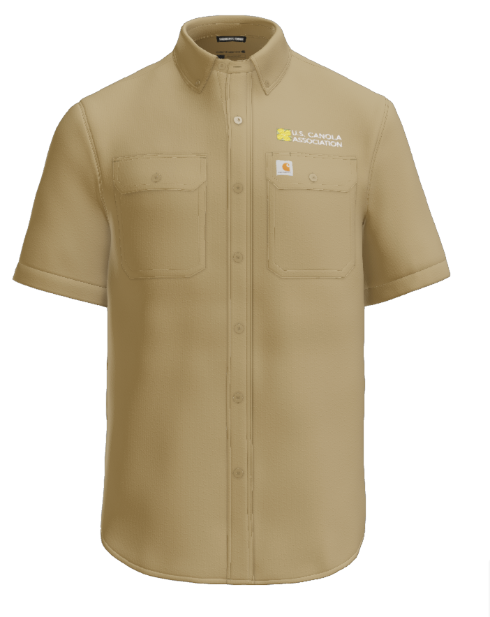 US Canola Men's Carhartt Force Solid Short Sleeve Shirt