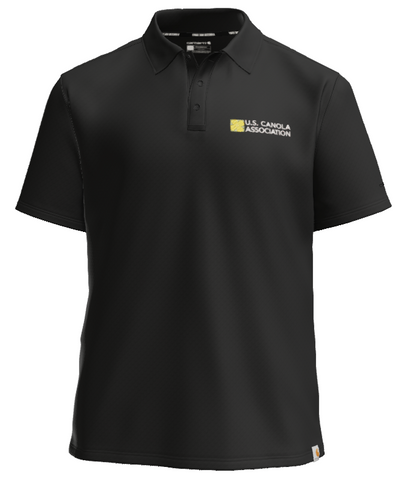US Canola Men's Carhartt Force Sun Defender Polo