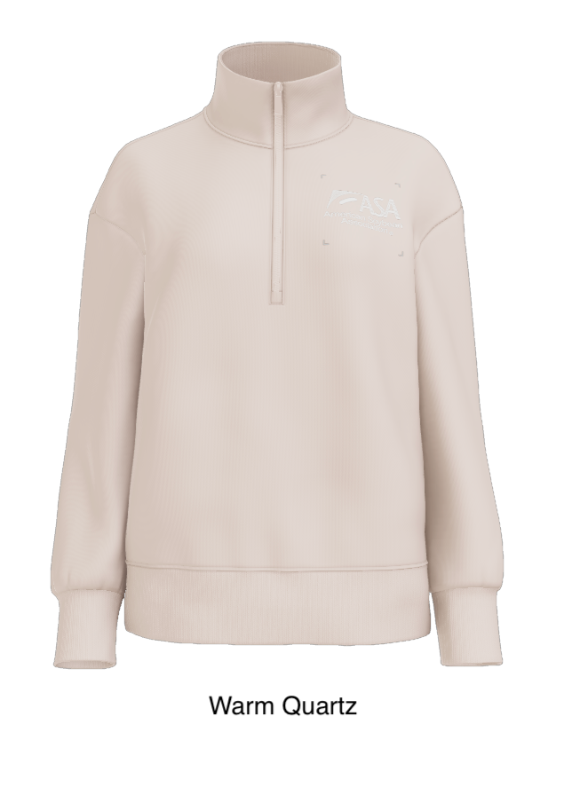 ASA Mercer + Mettle Women's Soft Spacer 1/4 Zip