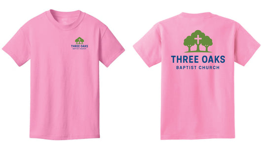 Three Oaks Baptist Church Design #3 PINK