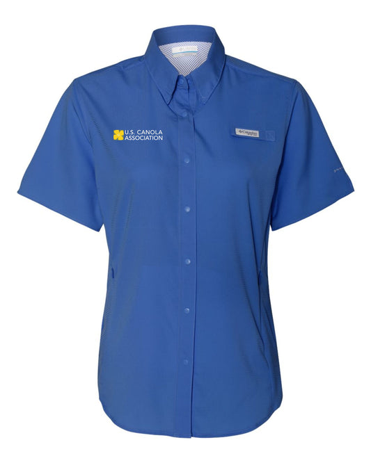 US Canola Women's Columbia PFG Tamiami II Short Sleeve Short