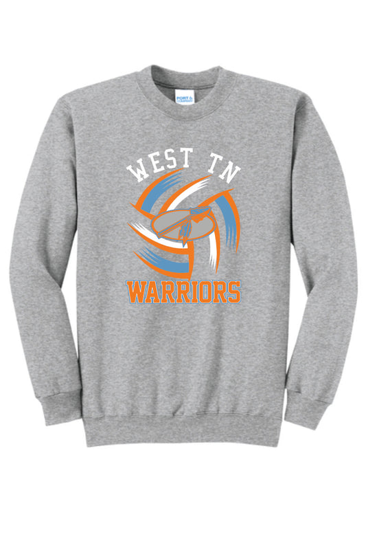 West TN Warriors 2025 Port & Co. Crewneck Sweatshirt