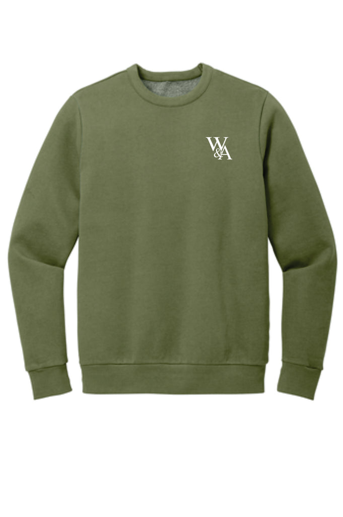 W&A - District Fleece Crewneck Sweatshirt