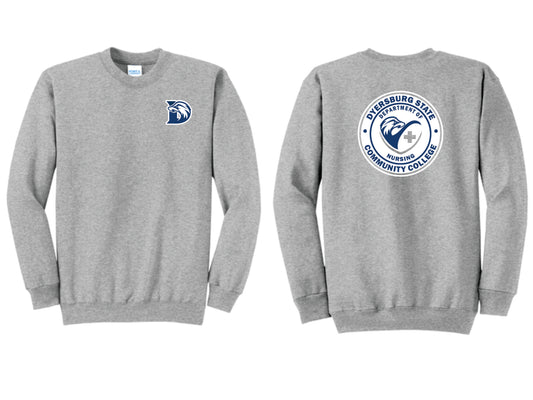 DSCC Nursing Gray Sweatshirt
