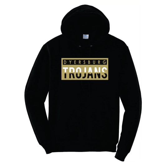 DMS Black Trojan Hoodie