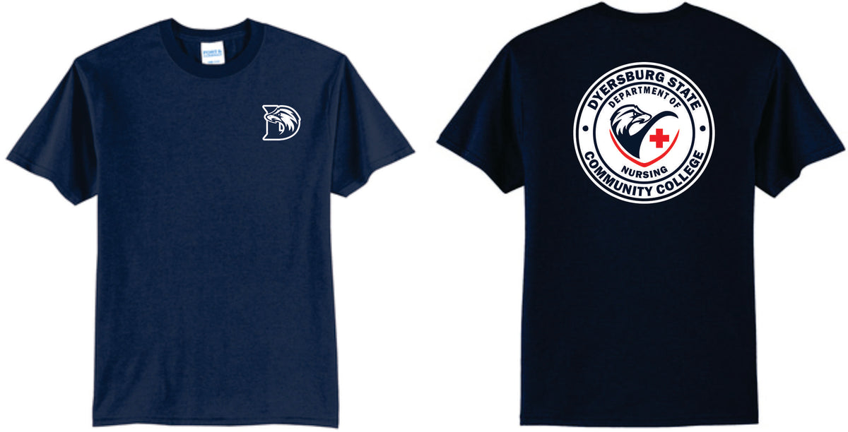 DSCC Nursing Navy Short Sleeve
