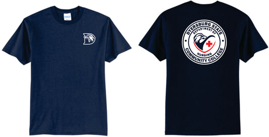 DSCC Nursing Navy Short Sleeve