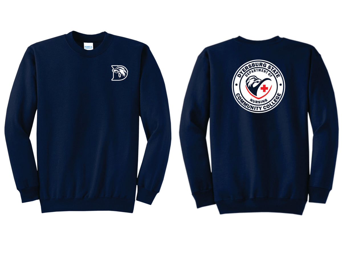 DSCC Nursing Navy Sweatshirt