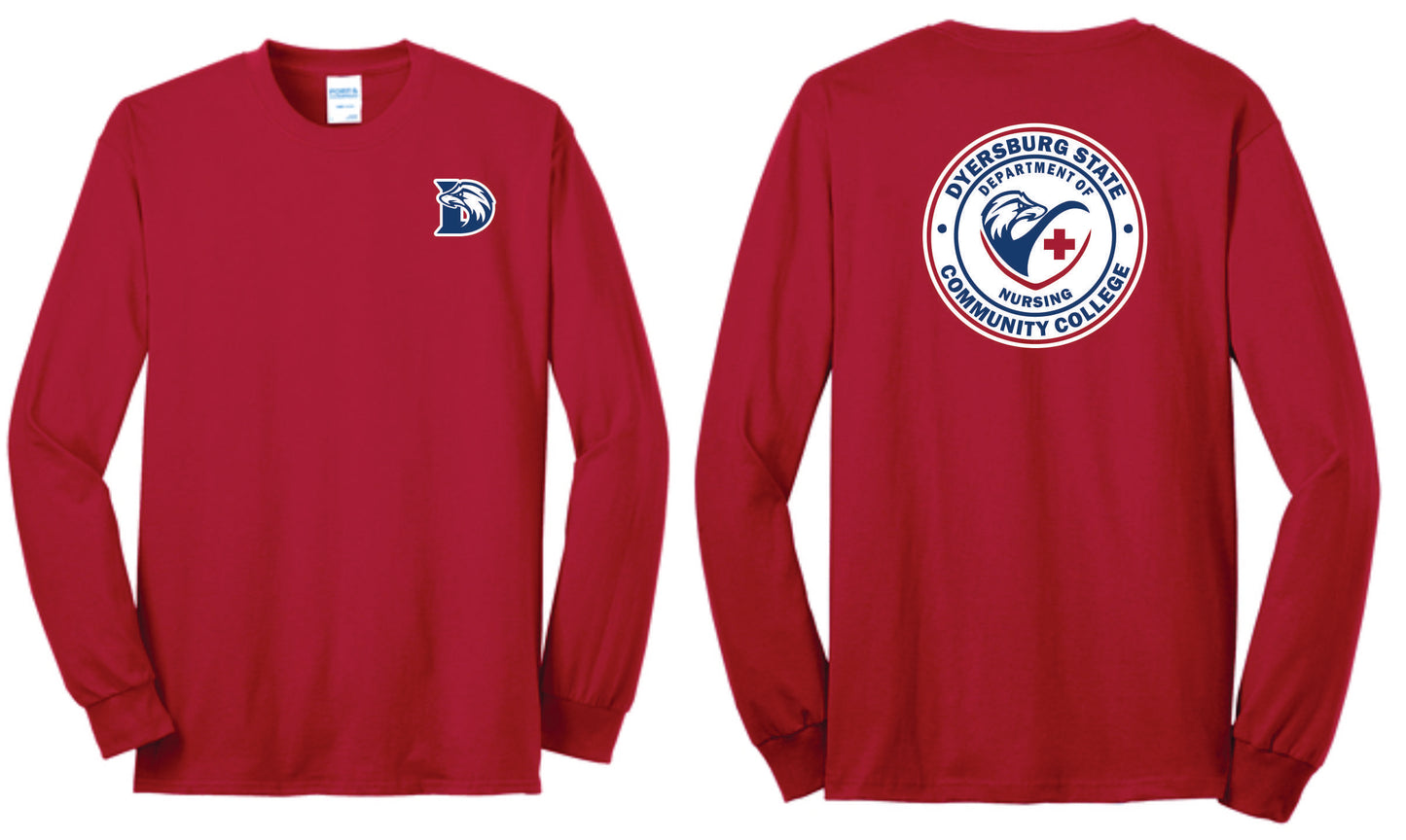 DSCC Nursing Red Long Sleeve