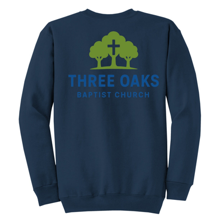 Three Oaks Baptist Church Design #3 Fleece