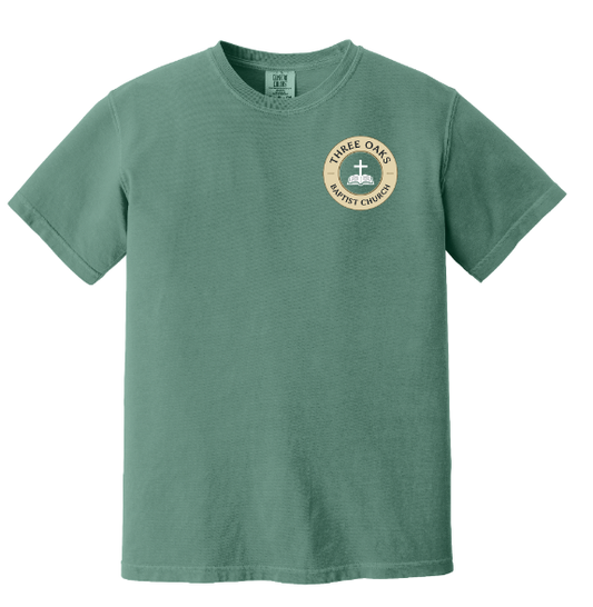 Three Oaks Baptist Comfort Color Short Sleeve Design #1