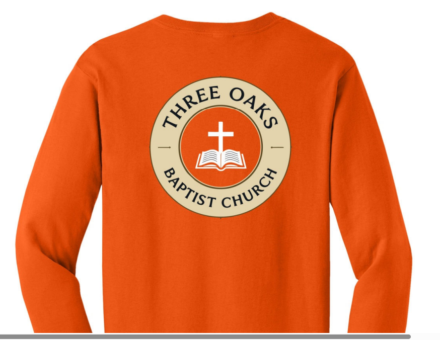 Three Oaks Baptist Church Design #1 Long Sleeve