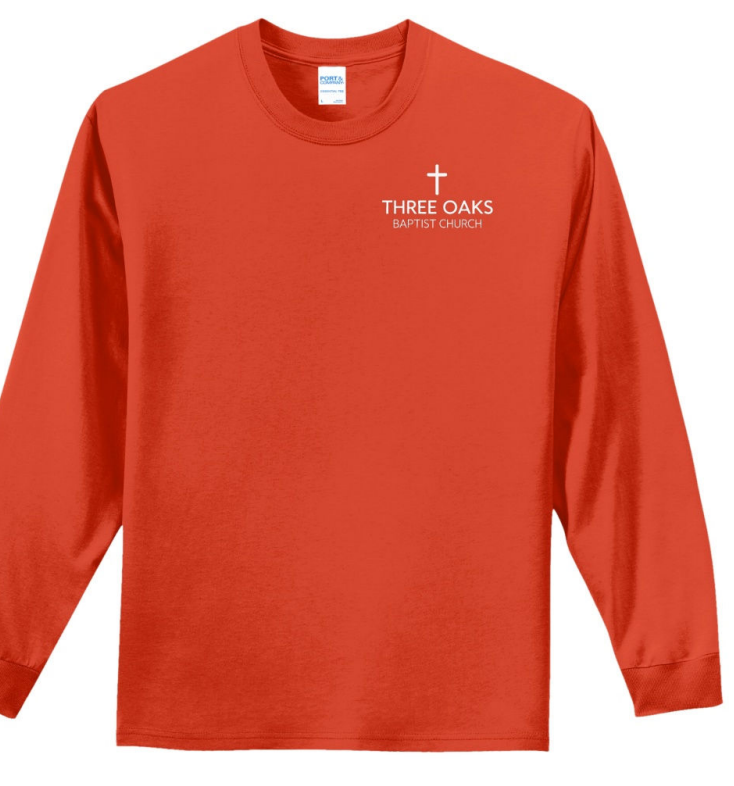 Three Oaks Baptist Church Design #2 Long Sleeve