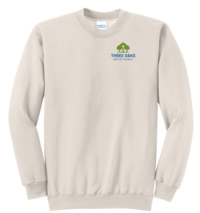 Three Oaks Baptist Church Design #3 Fleece